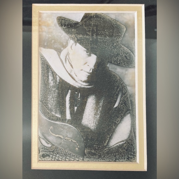 Stevie Ray Vaughan ‘The House is Rockin’ Gold Framed 45 Record Display 🎸 - Picture 7 of 12